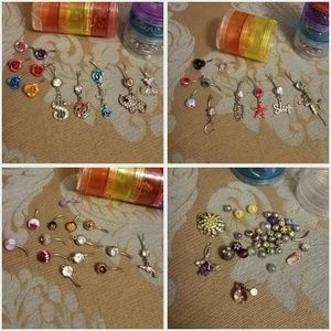 Assorted belly button ring wardrobe 35 pcs jewelry